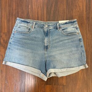 Denim Blue Women's Shorts